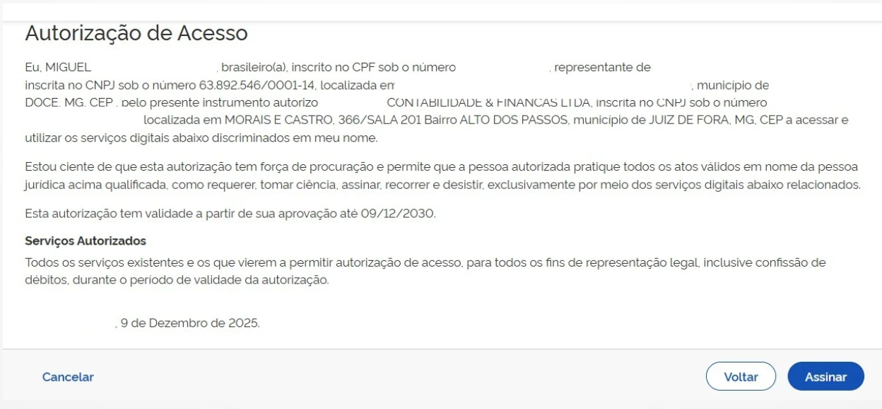 Passo 2 - Login gov.br